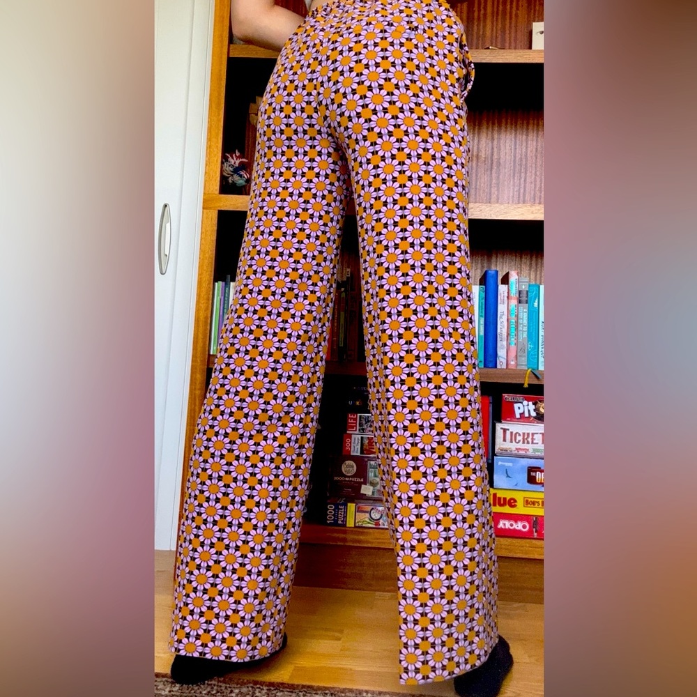 Urban Outfitters Retro Floral Patterned Pants